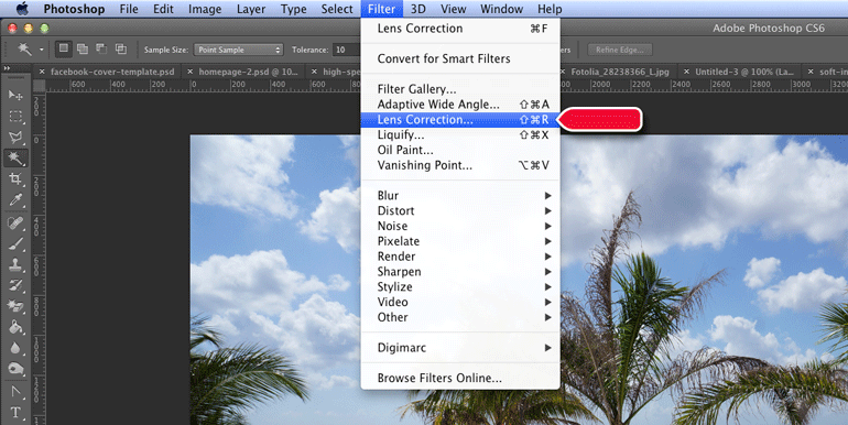 Photoshop Filter tool