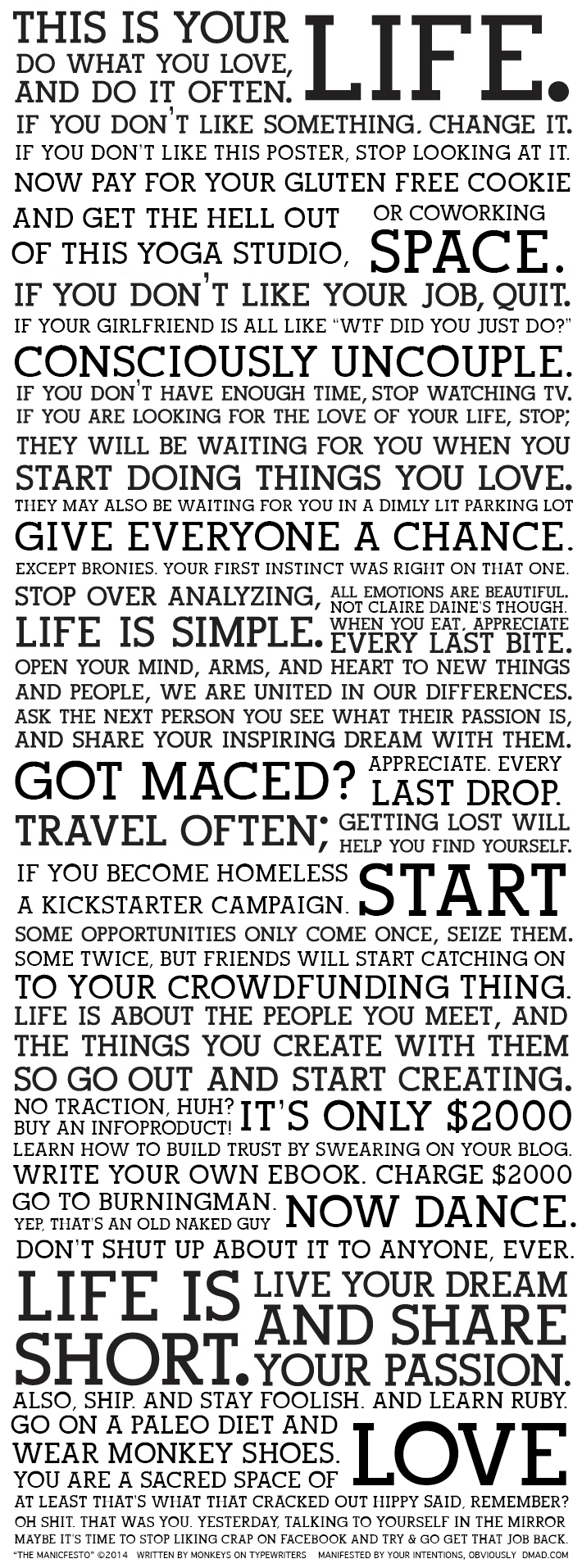 The Manicfesto 2014