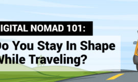 Stay In Shape While Traveling - Featured Image